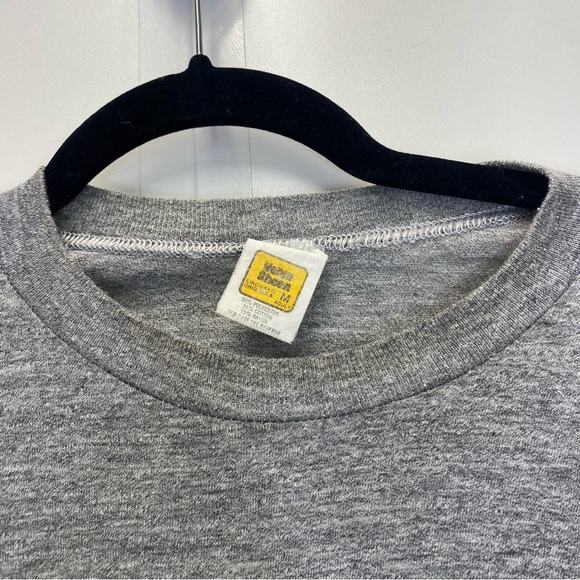 Vintage 80s Penn State College Old English Font Single Stitch T-Shirt - Picture 5 of 7